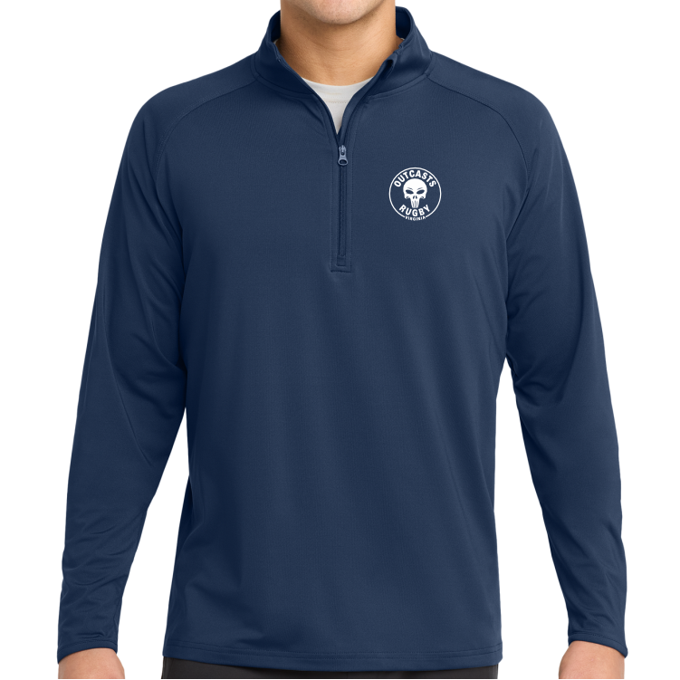 Outcasts Rugby Performance Fleece 1/2-zip