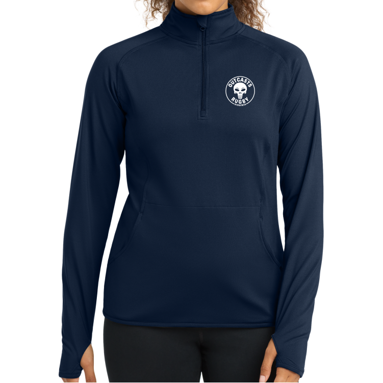 Outcasts Rugby Performance Fleece 1/2-zip