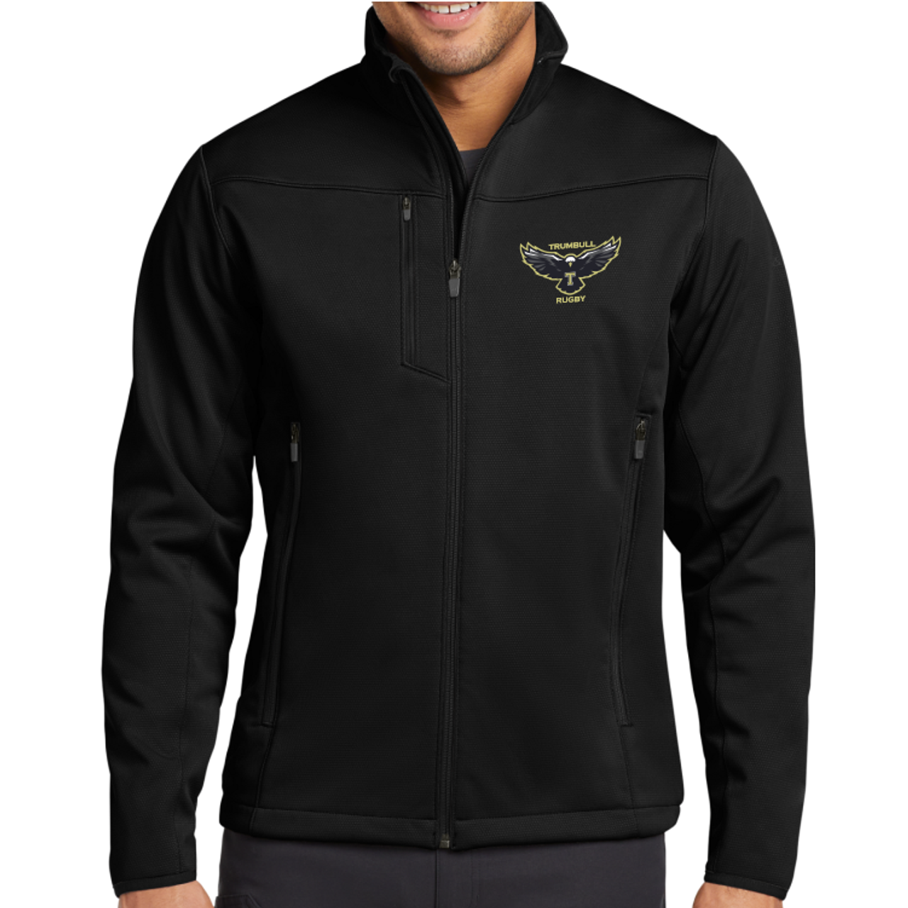 Trumbull HS Girls Soft Shell Jacket Trumbull HS Girls Soft Shell Jacket