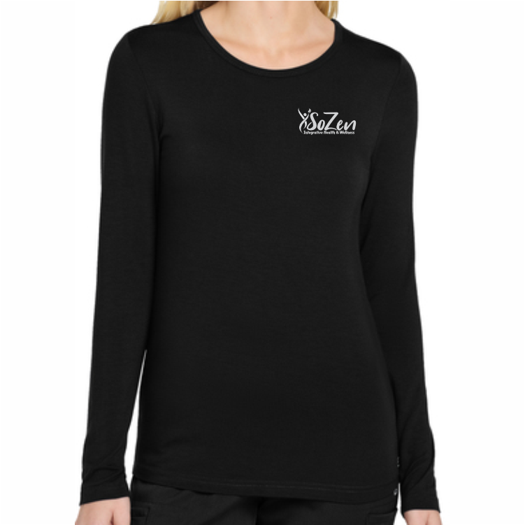 SoZen Health & Wellness Ladies Base Layer, Black