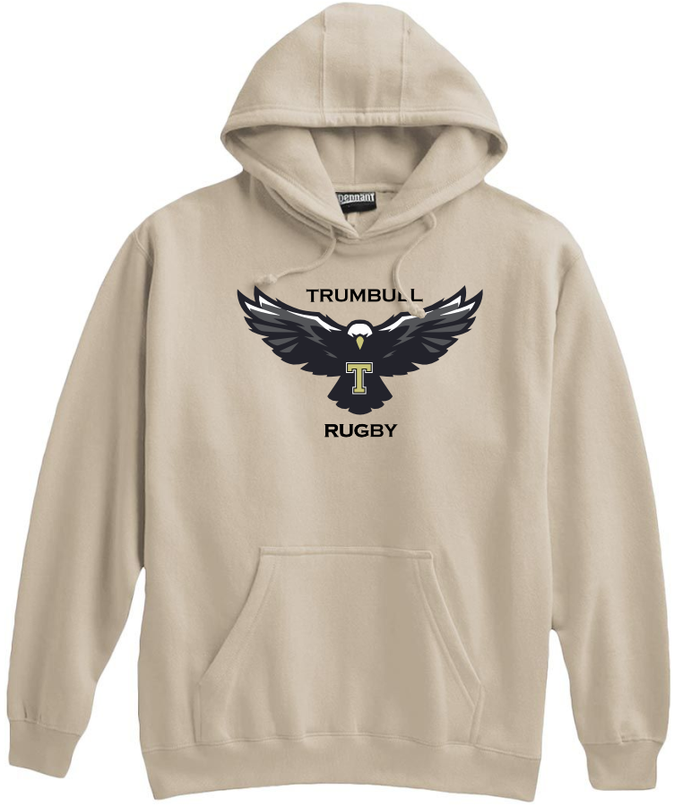 Trumbull HS Boys Hoodie, Sand