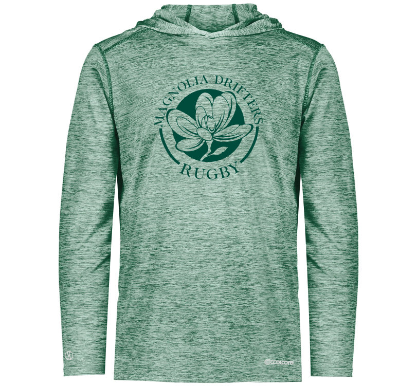 Magnolia Drifters Hooded Long Sleeve Performance Tee (g)