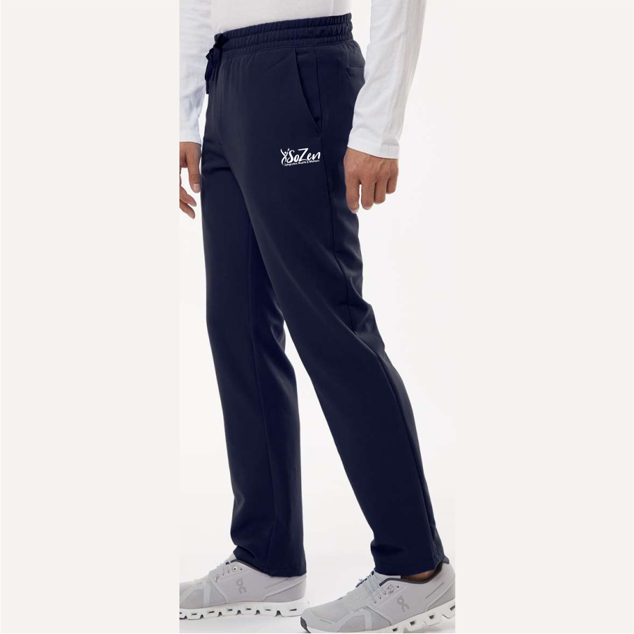 SoZen Health & Wellness Scrub Pants, Navy