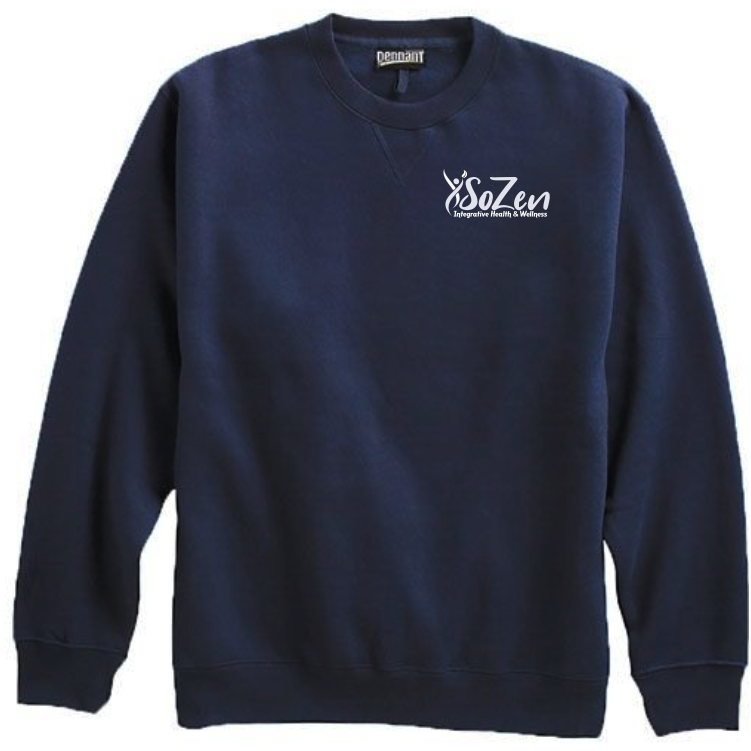 SoZen Health & Wellness Crewneck, Navy