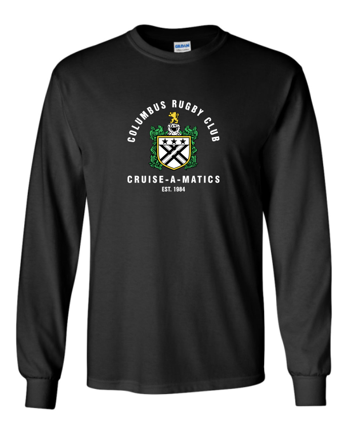 Columbus Cruisers Cotton Tee, Black