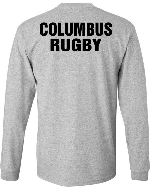 Columbus Cruisers Cotton Tee, Gray