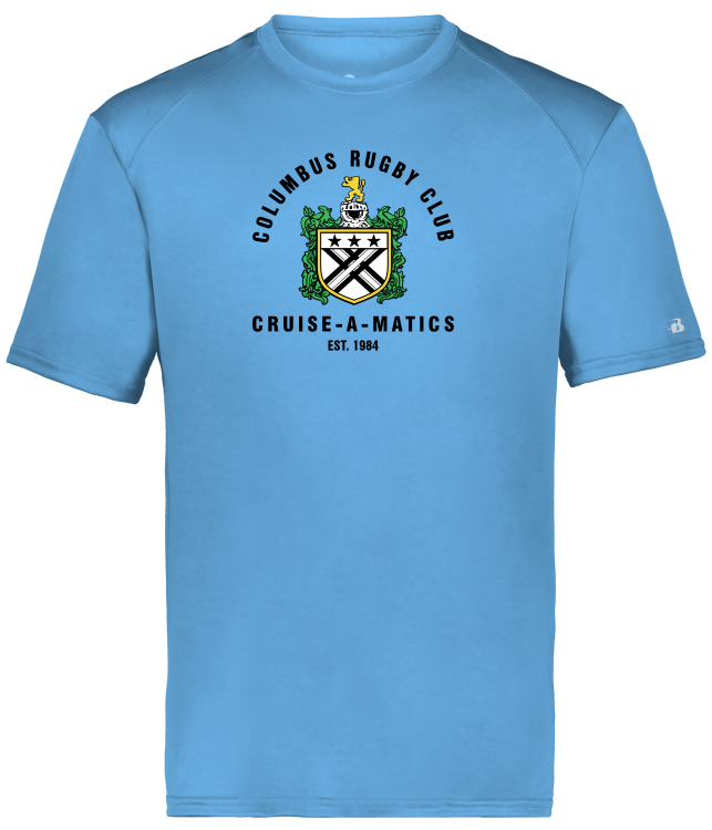 Columbus Cruisers Performance Tee, Blue