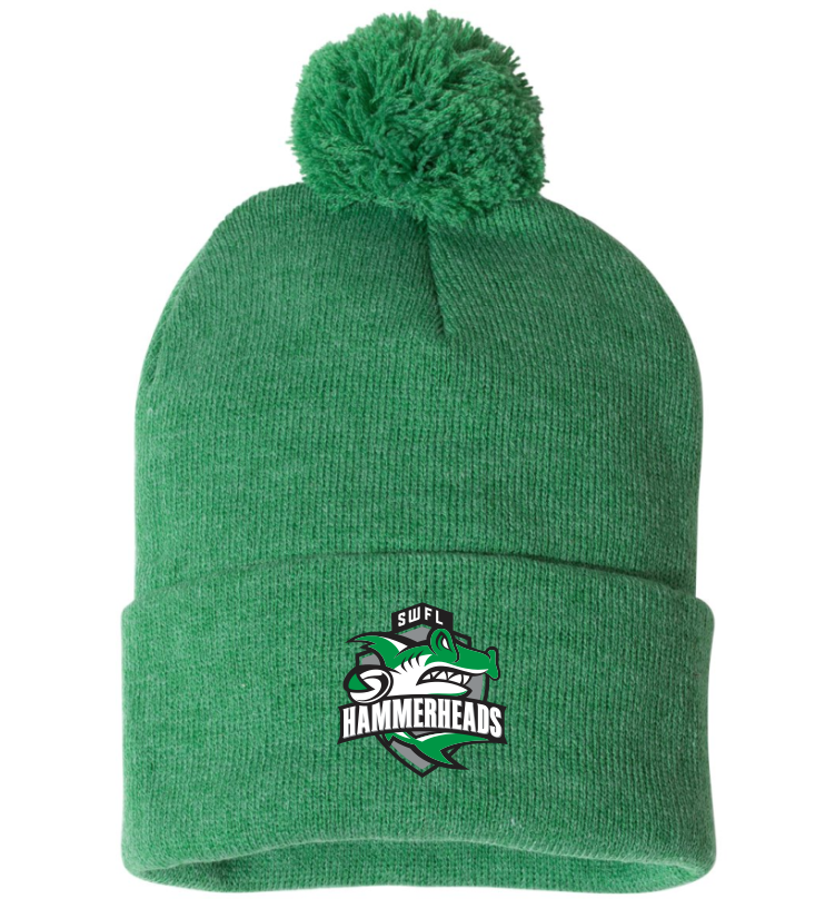 Hammerheads RFC Pom Beanie