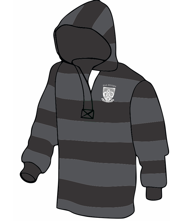 St. Andrews Academy Rugby Striped Hoodie