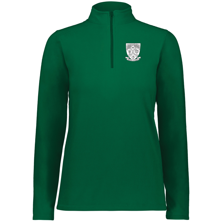 St. Andrews Academy Micro-Fleece 1/4-Zip, Dark Green