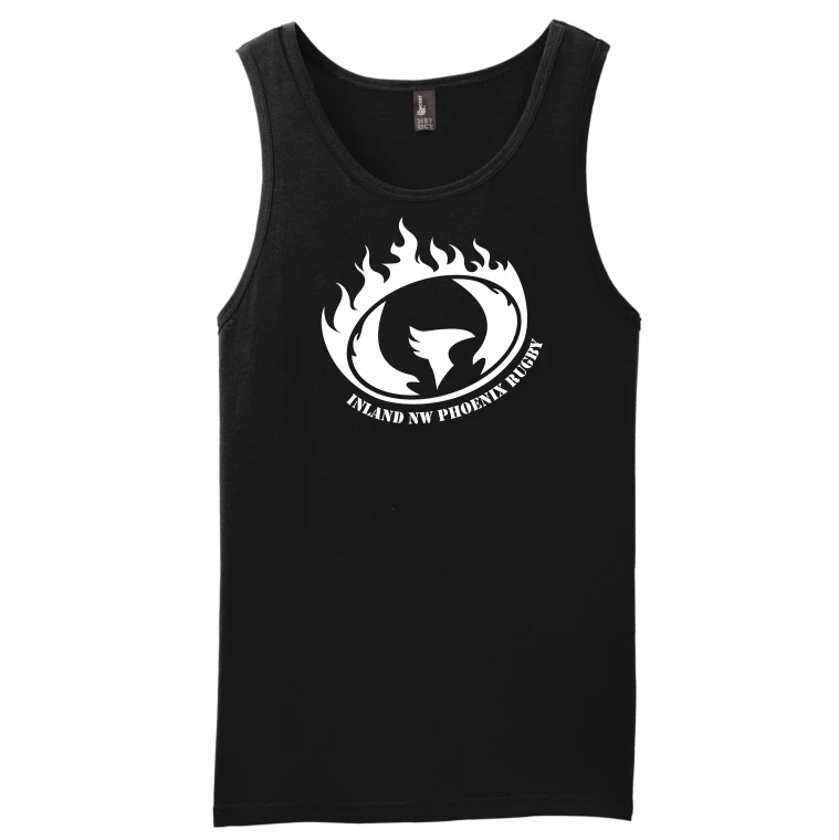 Inland NW Phoenix Rugby Tank Top, Black