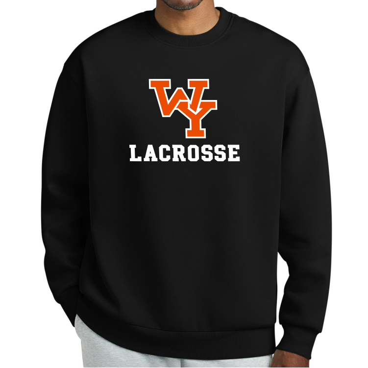 Whitney Young HS Lacrosse Crewneck, Black