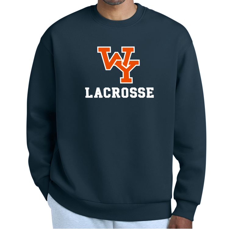 Whitney Young HS Lacrosse Crewneck, Navy