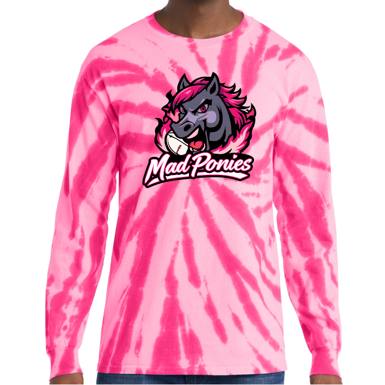 Saratoga Mad Ponies Tie Dye Tee