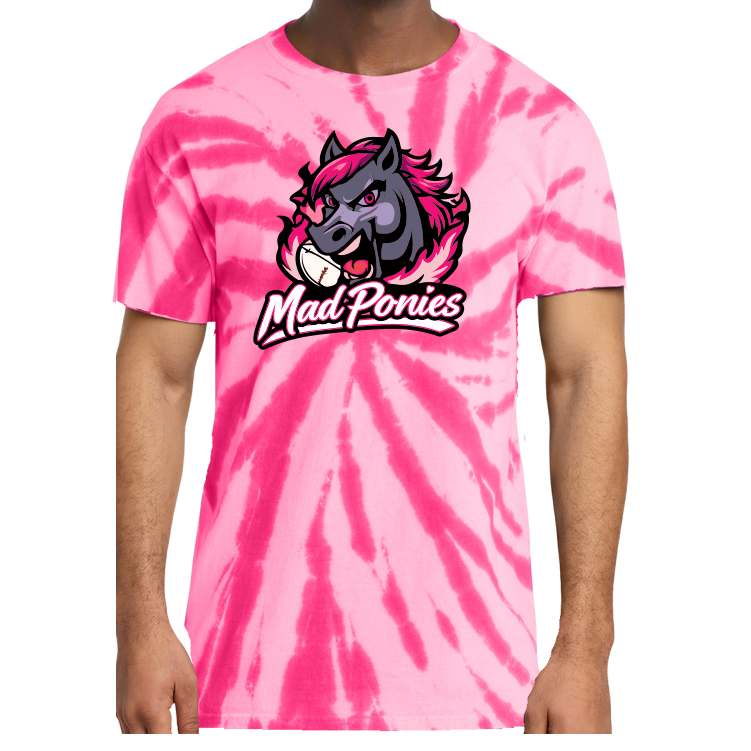 Saratoga Mad Ponies Tie Dye Tee