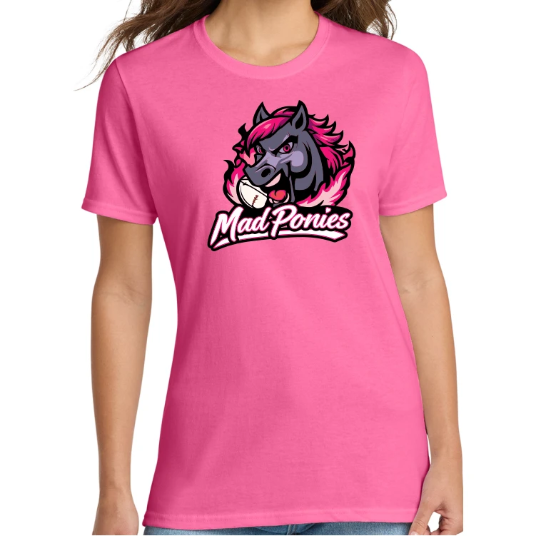 Saratoga Mad Ponies Cotton Tee