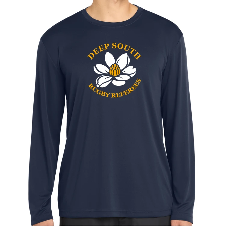 Deep South Rugby Referees Performance Tee, Navy