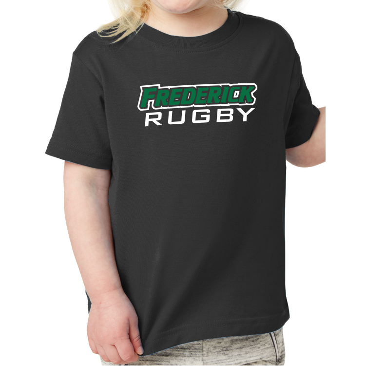 Frederick RFC Toddler Tee, Black