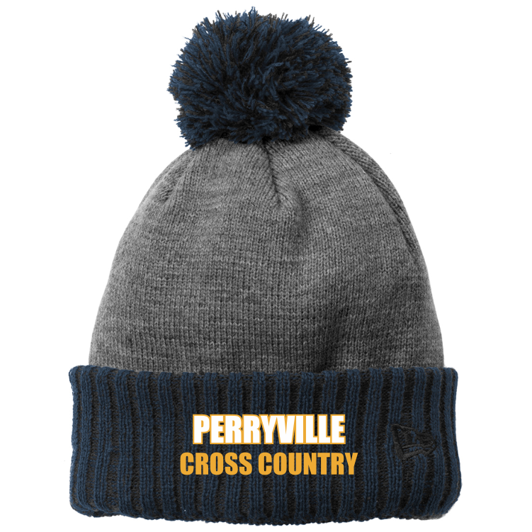 Perryville MS Cross Country Pom Beanie