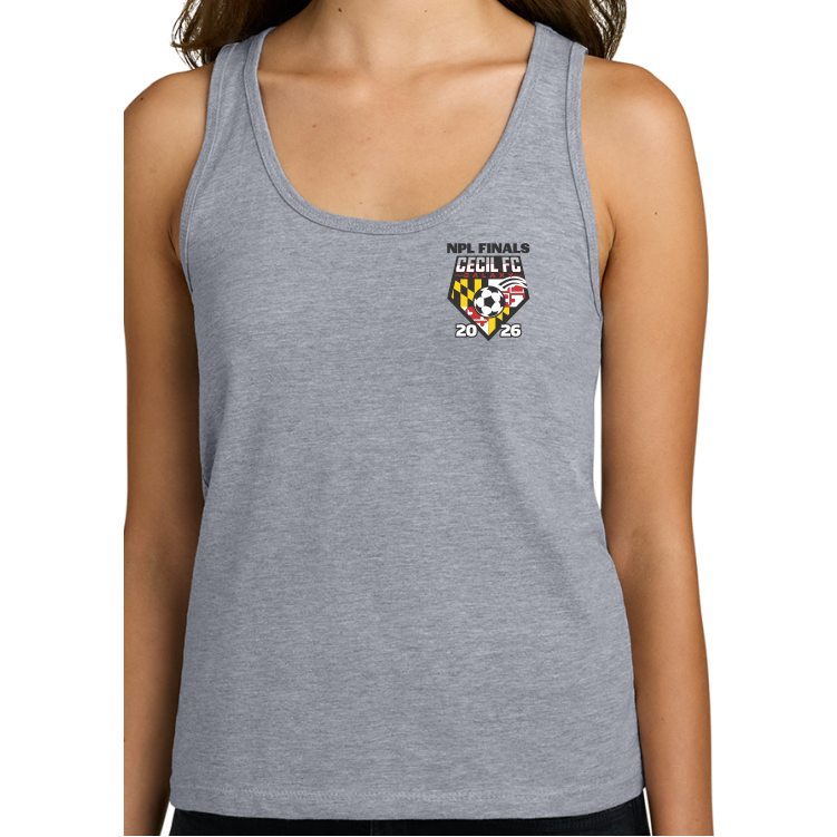 Cecil FC Galaxy Ladies Tank, Gray