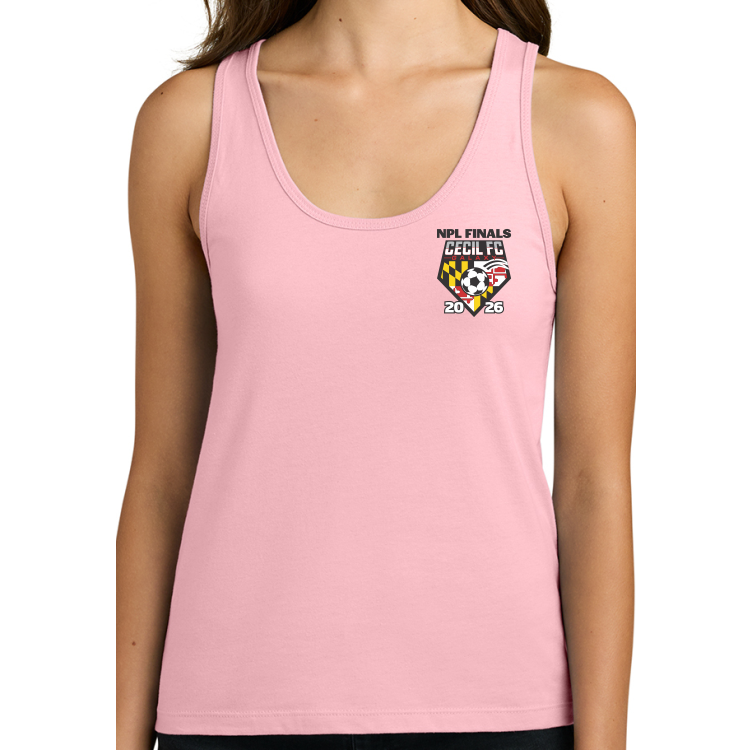 Cecil FC Galaxy Ladies Tank, Pink