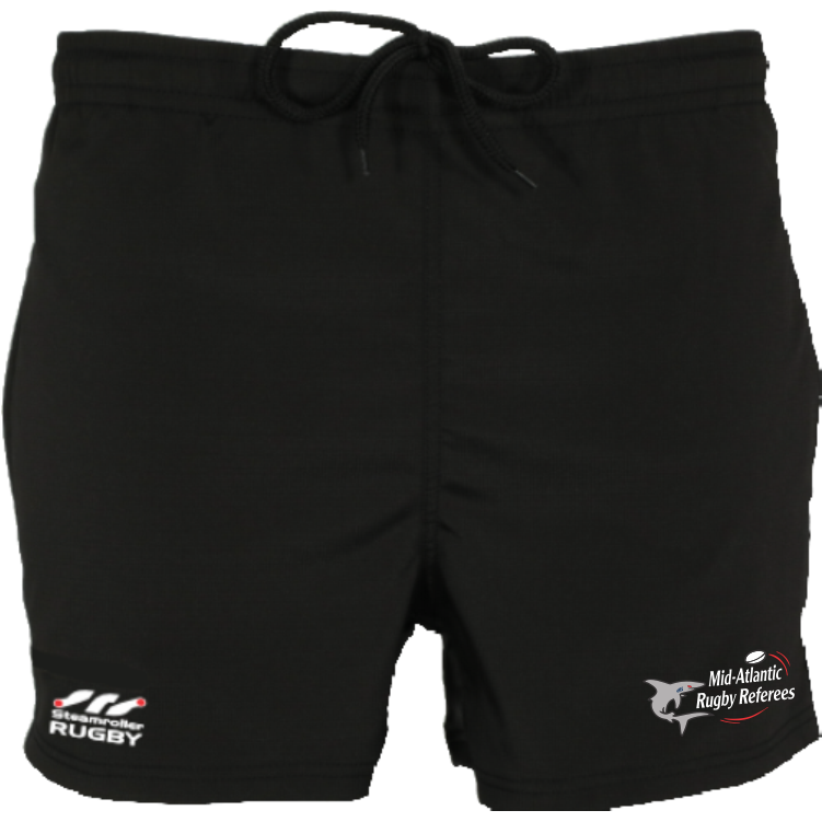 MARR Zippered Pocket Performance Shorts, Black