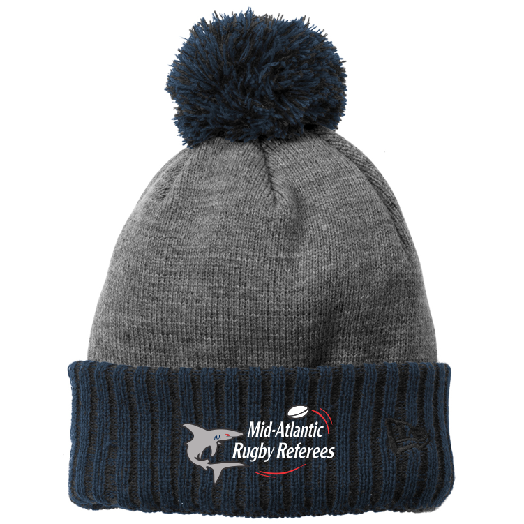 Mid-Atlantic Rugby Referees Pom Beanie