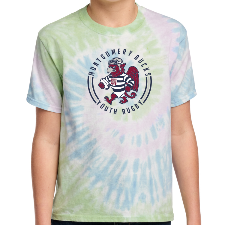 MB Flag Rugby Tie Dye Tee