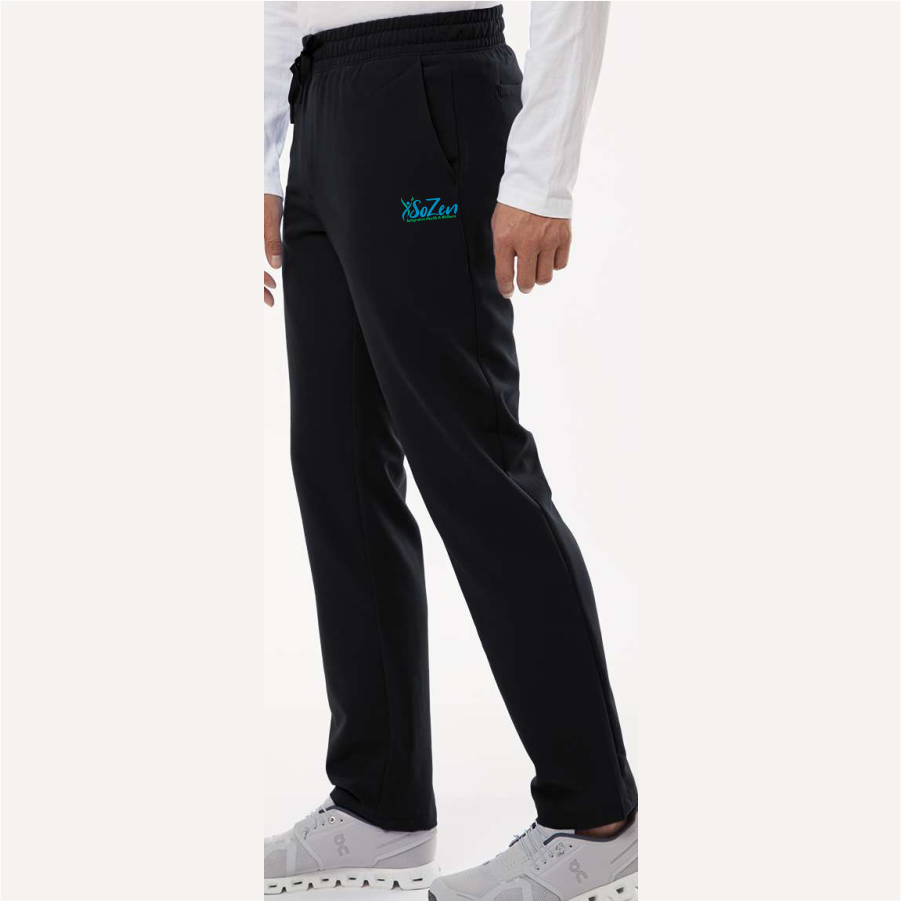 SoZen Health & Wellness Scrub Pants, Black