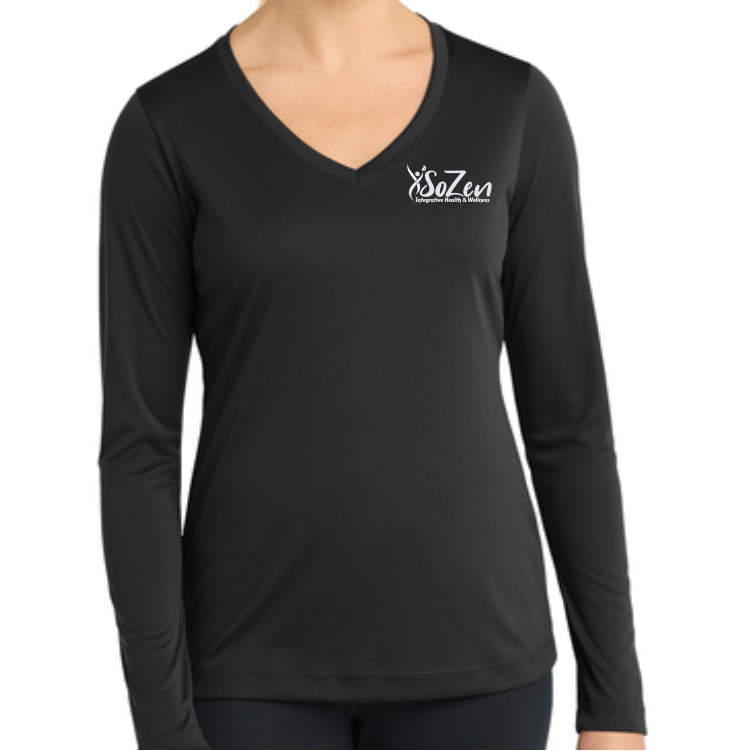 SoZen Health & Wellness Performance Tee, Black