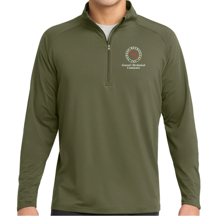 TMI Pullover 1/4-Zip, Olive