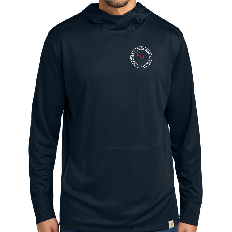TMI Carhartt Hooded Tee, Navy