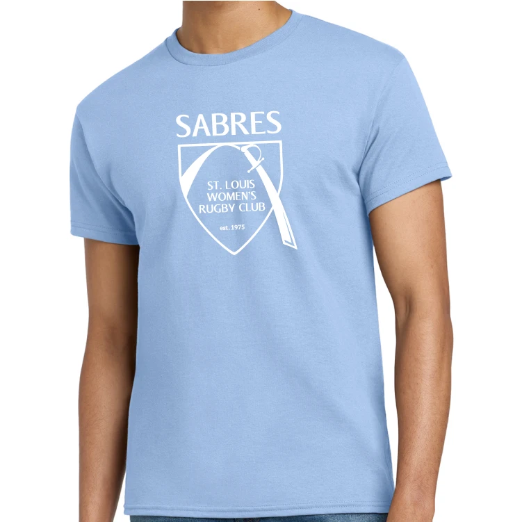 St. Louis Sabres Cotton Tee, Light Blue