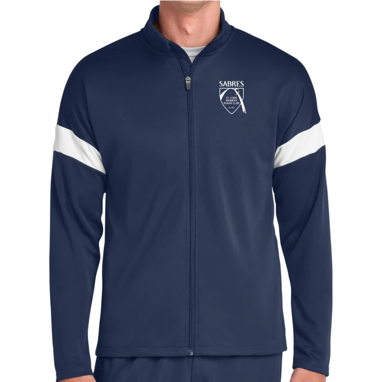 St. Louis Sabres Full Zip Warm Up Jacket