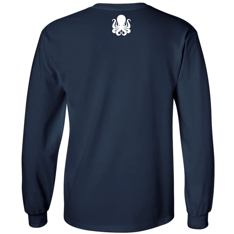The Kraken Cotton Tee, Navy