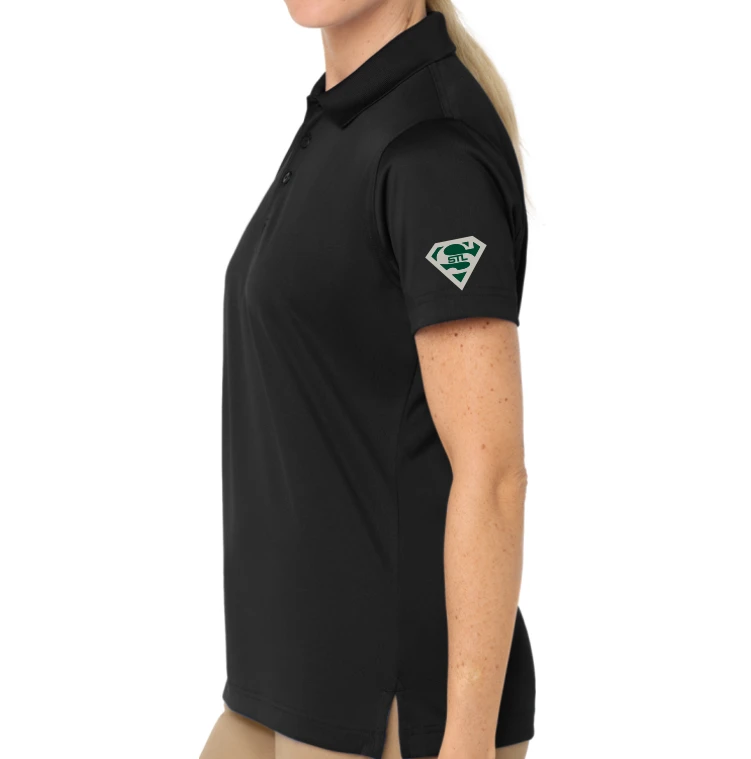 Loyola Rugby 50th Anniversary  Performance Polo, Black