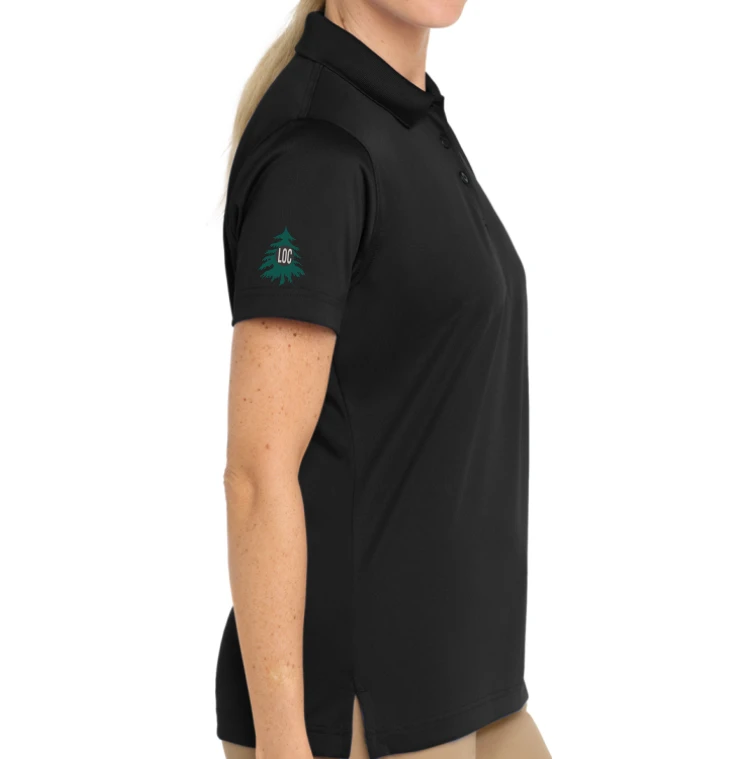 Loyola Rugby 50th Anniversary  Performance Polo, Black