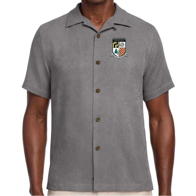 SLOB Rugby Silk Button Down Shirt