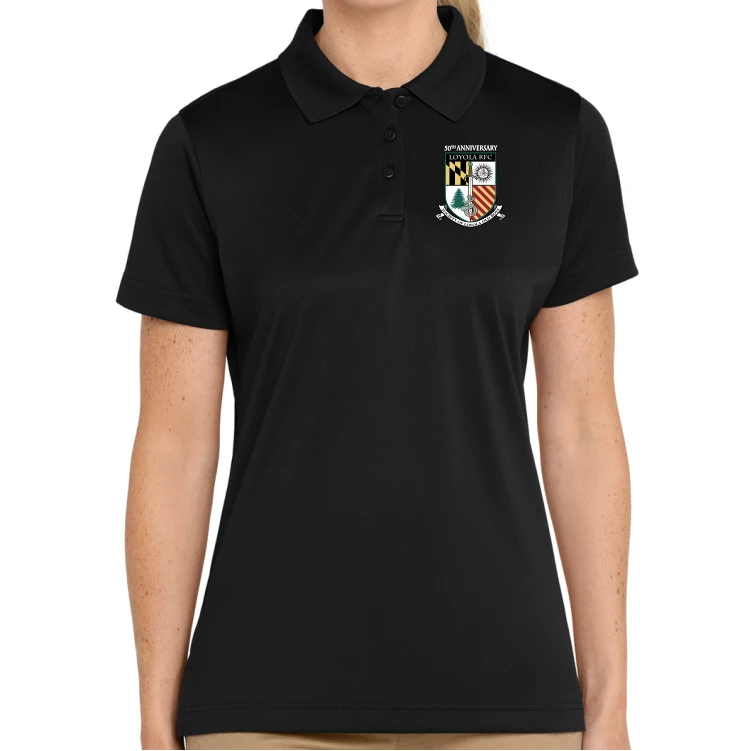SLOB Rugby Performance Polo, Black