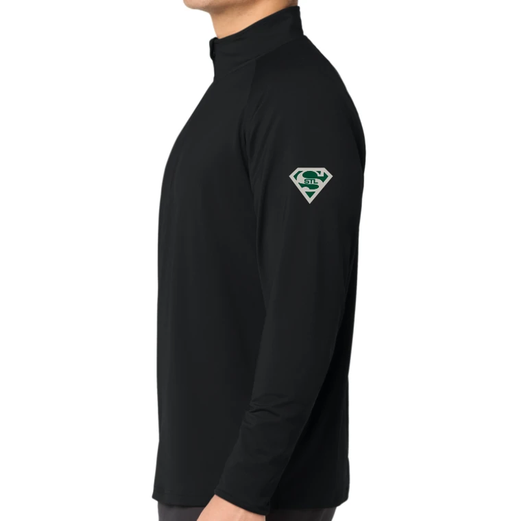 Loyola Rugby 50th Anniversary 1/4-Zip, Black