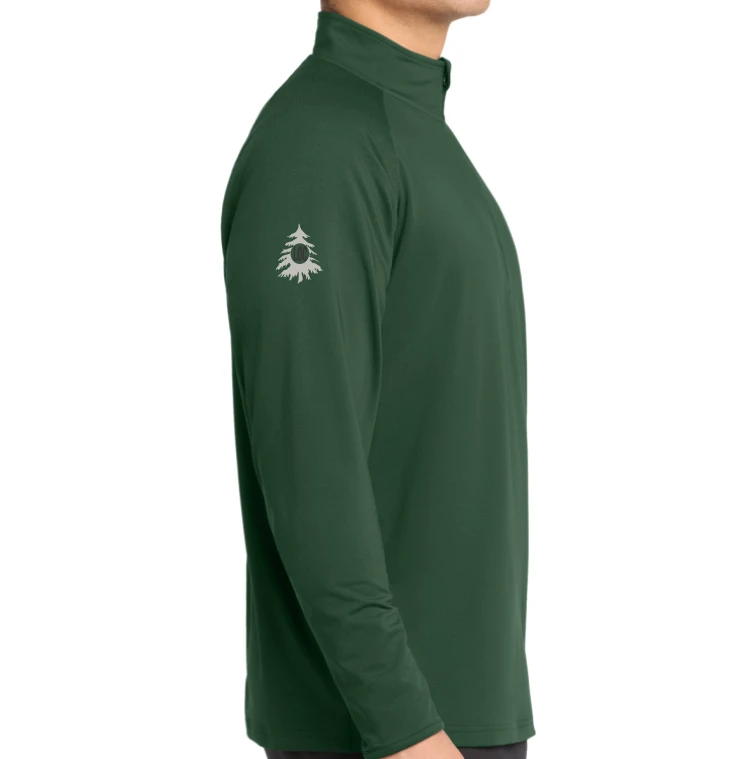 Loyola Rugby 50th Anniversary 1/4-Zip, Green