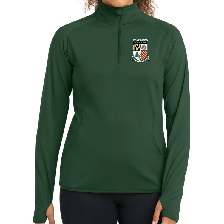 SLOB Rugby 1/4-Zip, Green