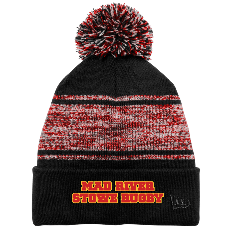 Mad River Stowe RFC Pom Beanie