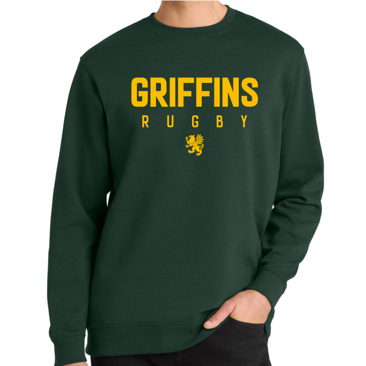 Greenville Griffins Crewneck, Forest