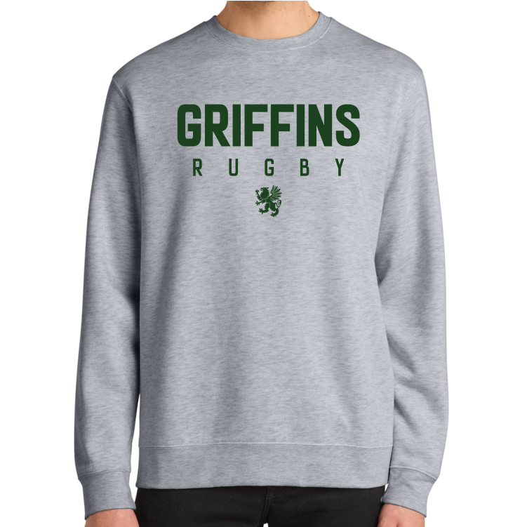 Greenville Griffins Crewneck, Gray