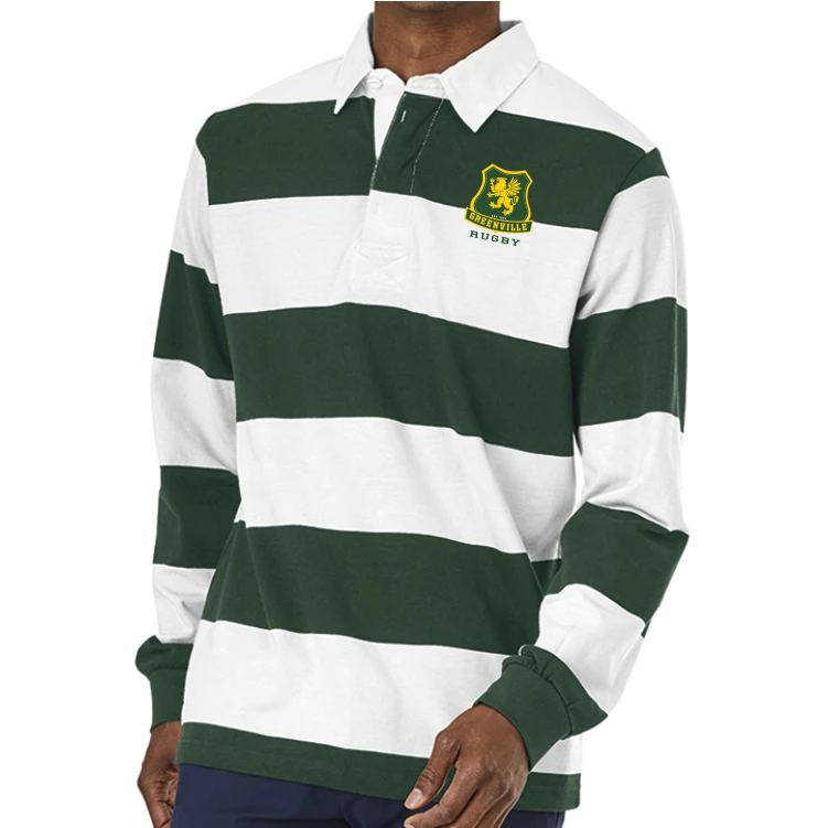 Greenville Griffins Rugby Stripe Polo
