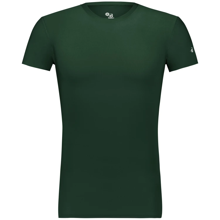 St. Andrews Academy Rugby Compression Shirt, Forest