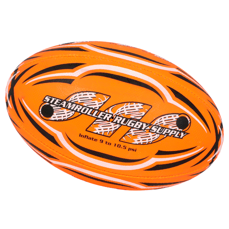 Fluoro Orange Size 5 Rugby Ball