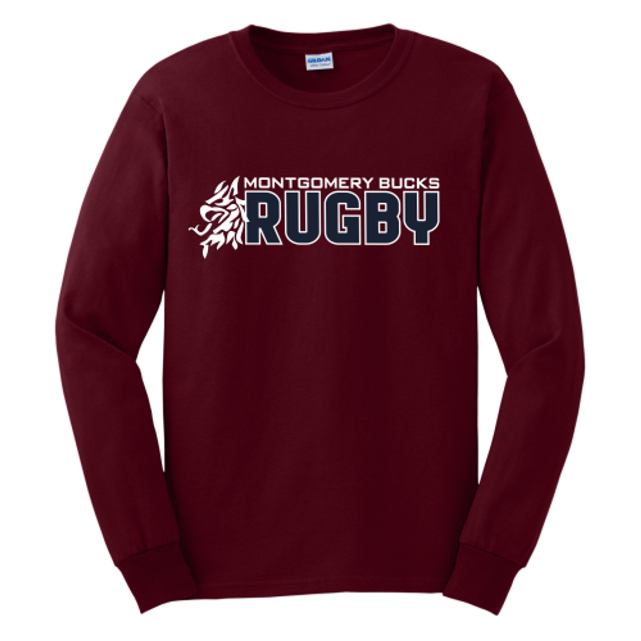 MB Rugby Tee, Maroon