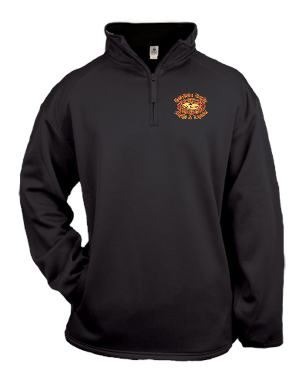 Bloomsburg Rugby Alumni PolyStretch Pullover, Black